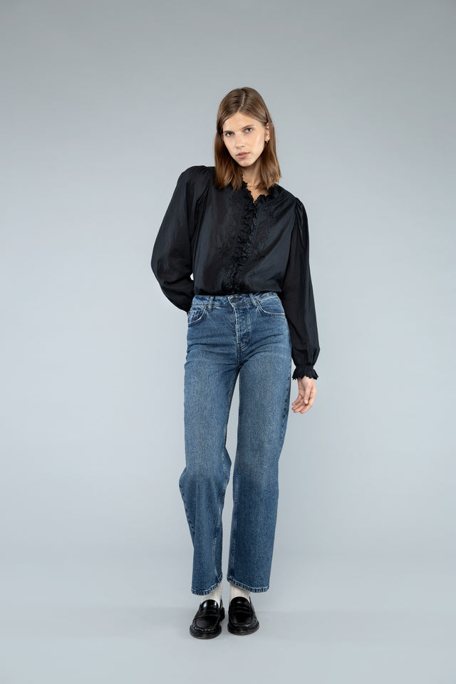 Pia Tjelta Olivia Blouse Black