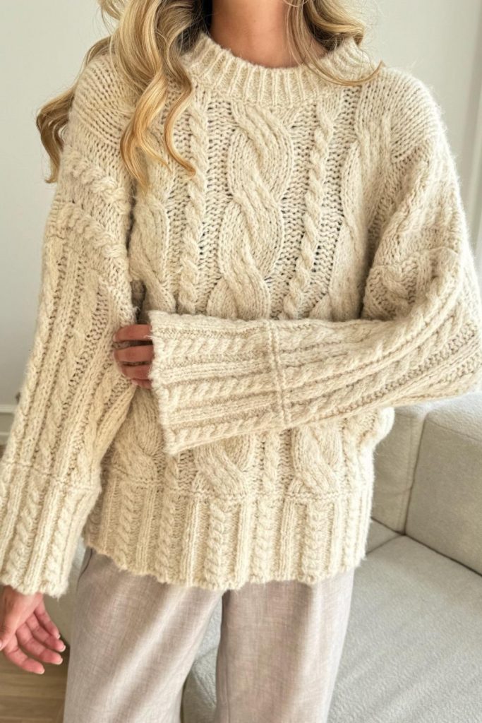 BY IC Kiki Sweater Off White