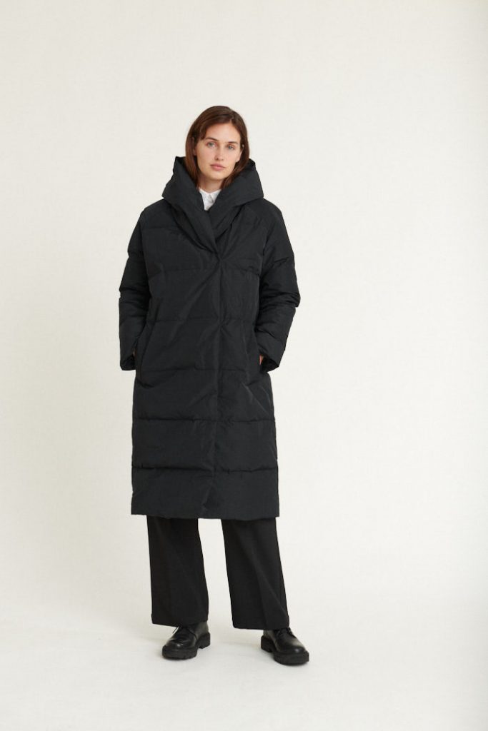 Basic Apparel Tenna Shawl Collar Coat