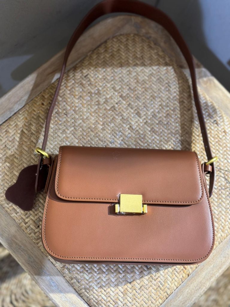 Plissé Copenhagen Ailo Bag Brown