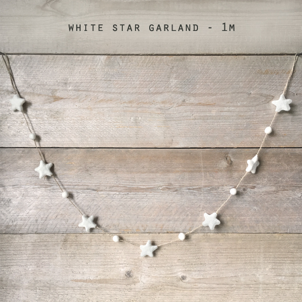 East of India Garland with Stars