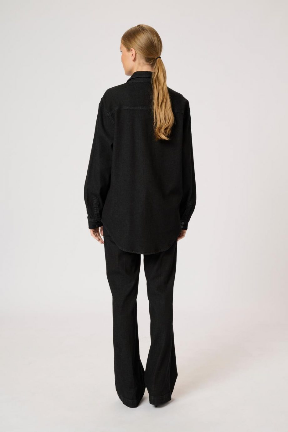 My Essential Wardrobe Lara Boxy Shirt Black