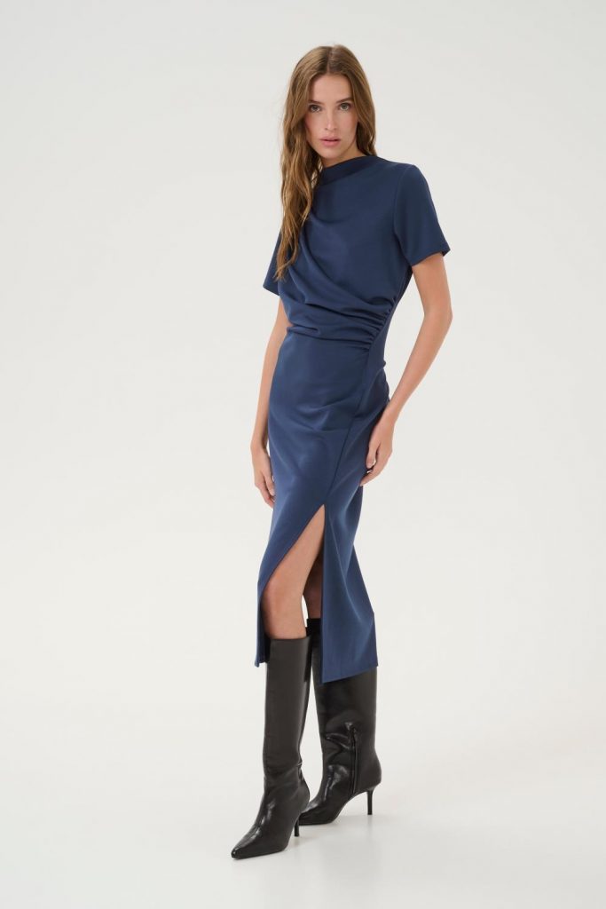 My Essential Wardrobe Helle Dress Blue