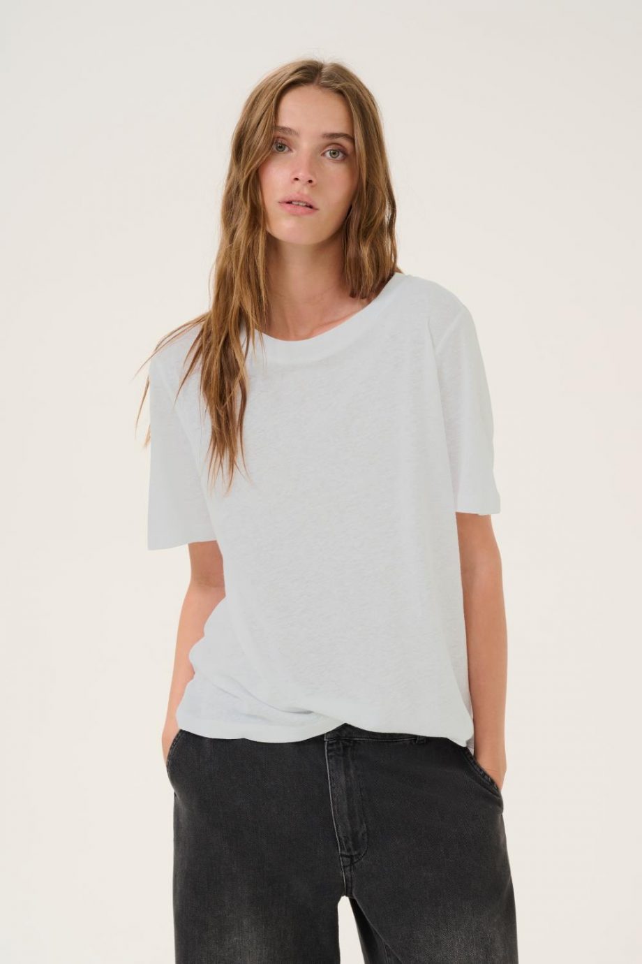 My Essential Wardrobe Lisa Tee Bright White