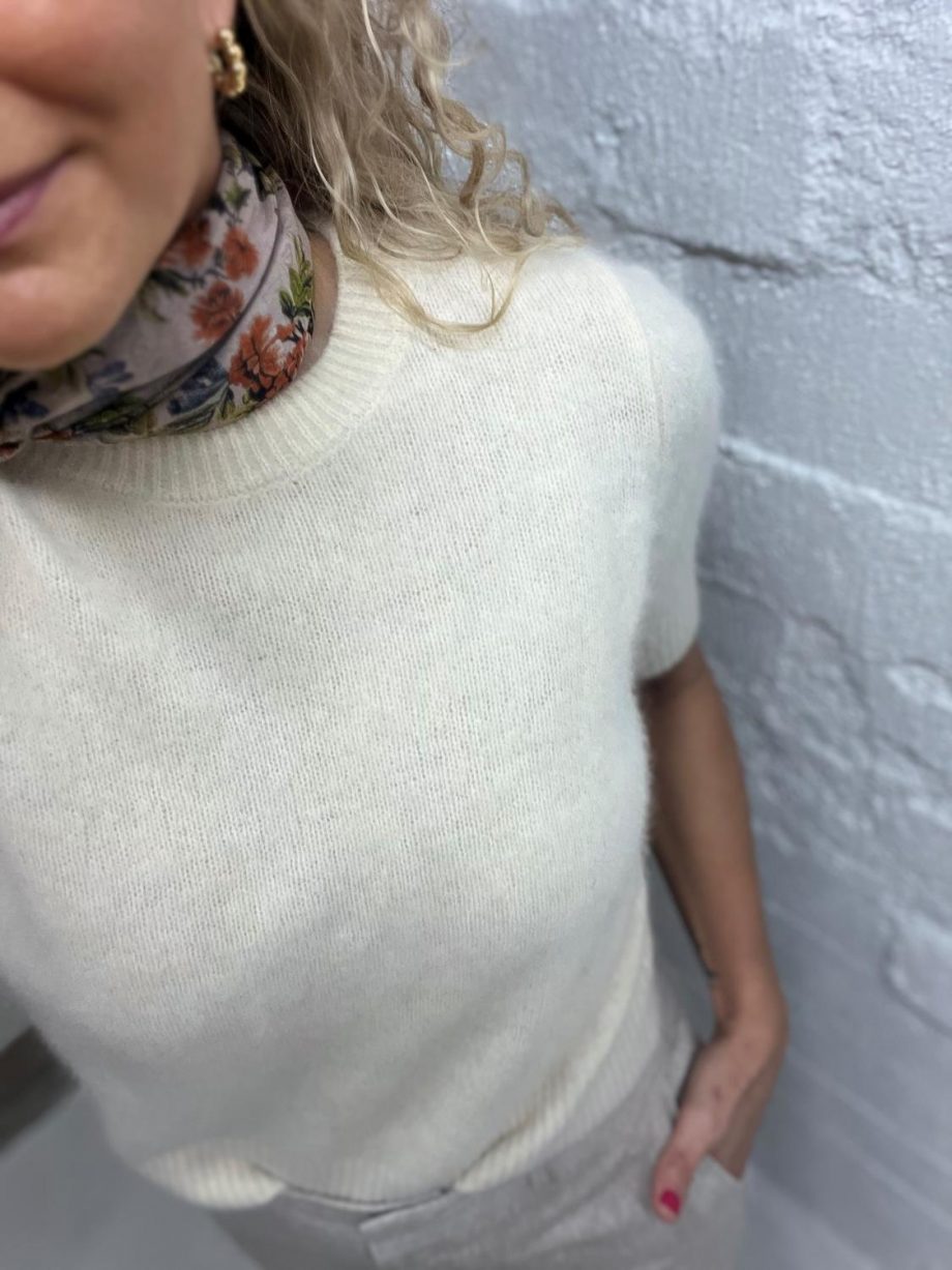 Six Ames Rocca Sweater Off white