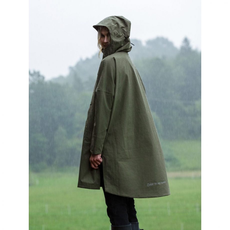 Close To My Heart Rain Poncho Army